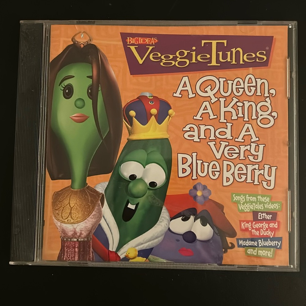 VeggieTales
Veggie Tunes: A Queen, a King, and a Very Blue Berry